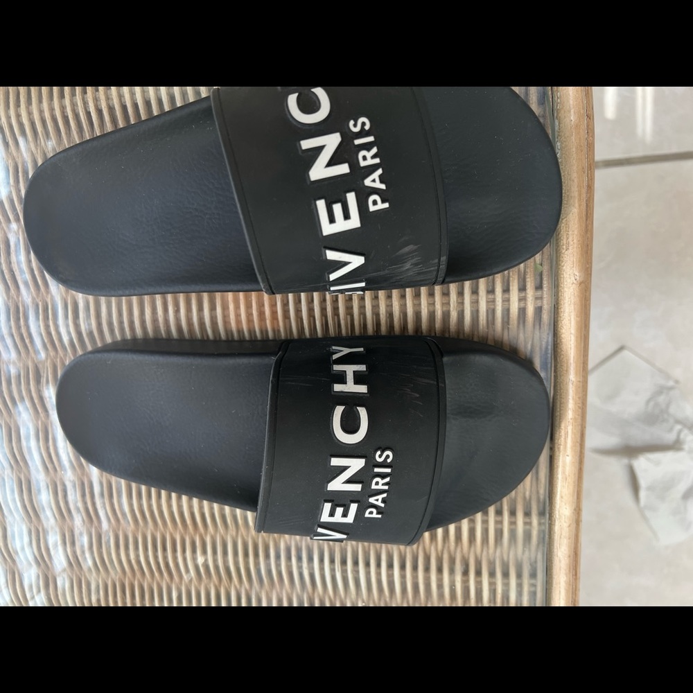 Givenchy women black slides